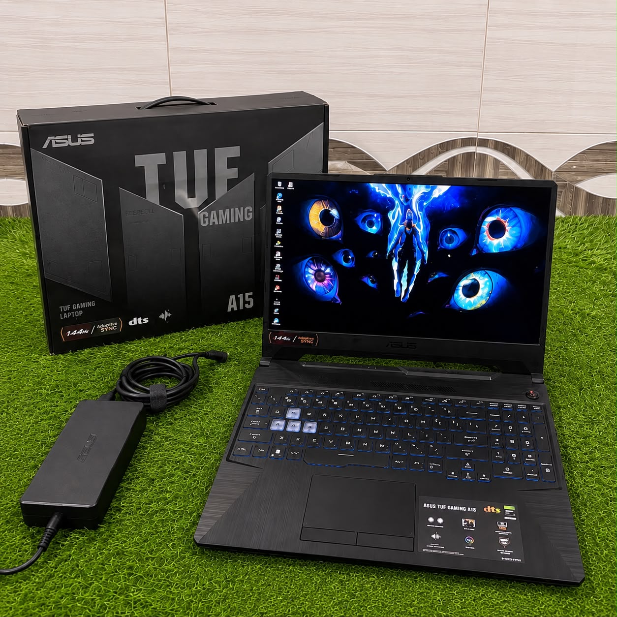 ASUS TUF Gaming A15 AMD Ryzen 5, 15.6" 144Hz Gaming Laptop – 16GB RAM/512GB SSD | Pre-Owned