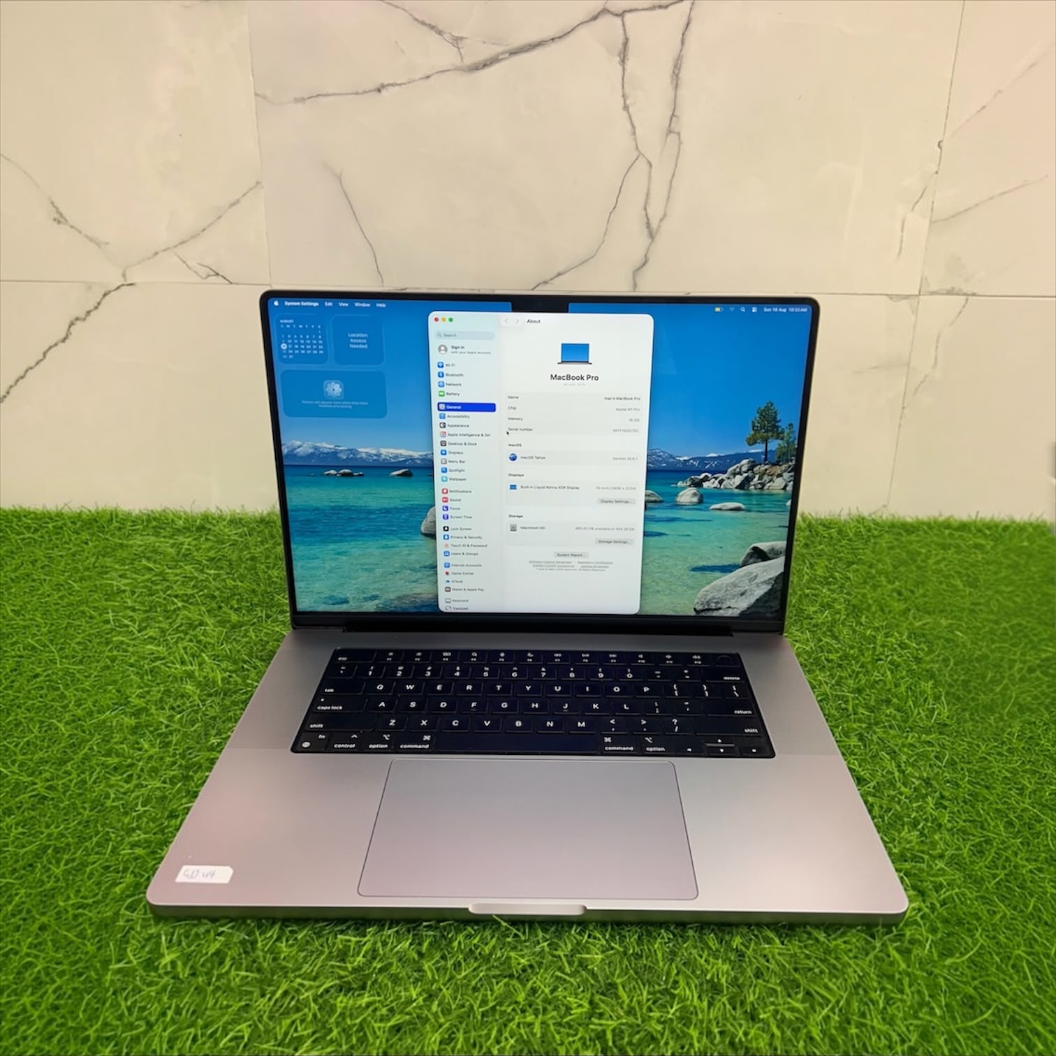 Apple MacBook Pro 16-inch M1 Pro A2485 (2021) – 16GB RAM/512GB SSD | Pre-Owned